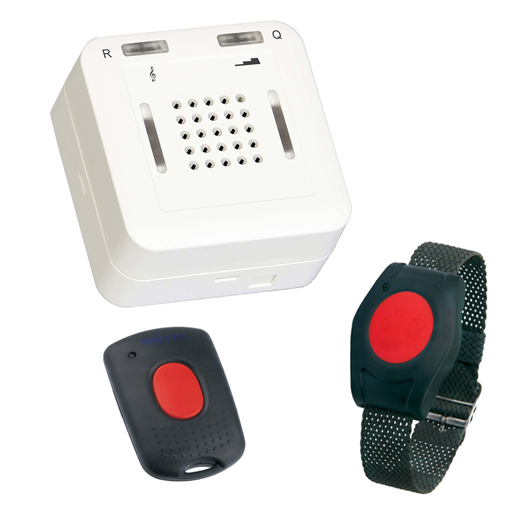 ELDAT RS16: Hausnotruf mit Armbandsender mit Quittierungssender 