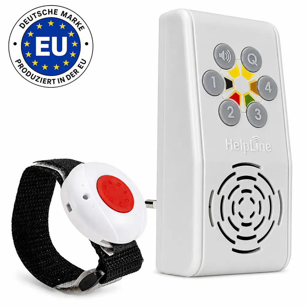 HelpLine Hausnotruf-Set mit Armbandsender