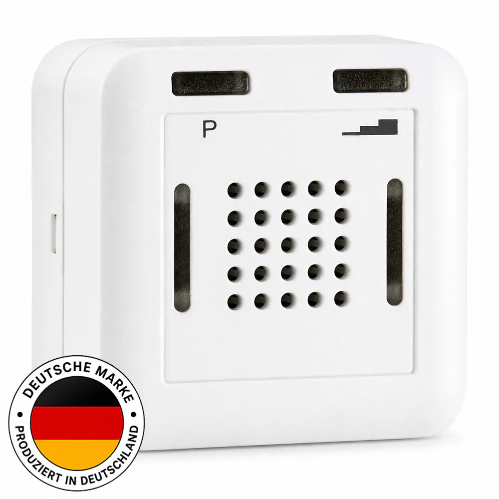 ELDAT Sicherheitspaket 5 - Hausnotruf mit Armbandsender und 2 Empfängern mit Quittierung