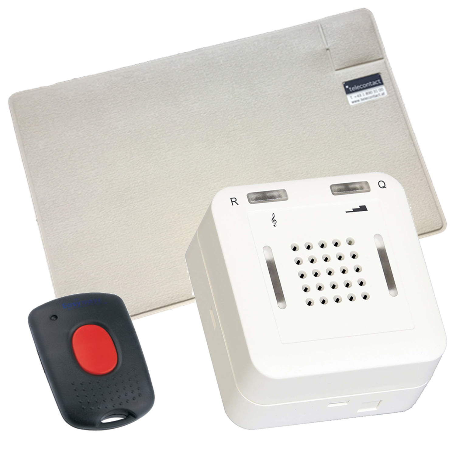 TELEMAT Alarm-Trittmatte inklusive ELDAT-Empfänger RCP25 und Quittierungssender