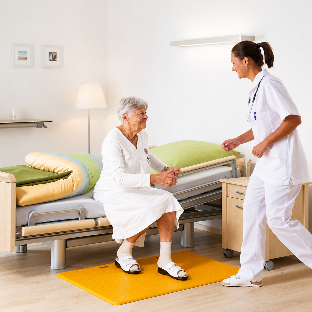 CAREMAT® Sensor-Trittmatte -Profi-Lösung für Haus & Pflegeheime