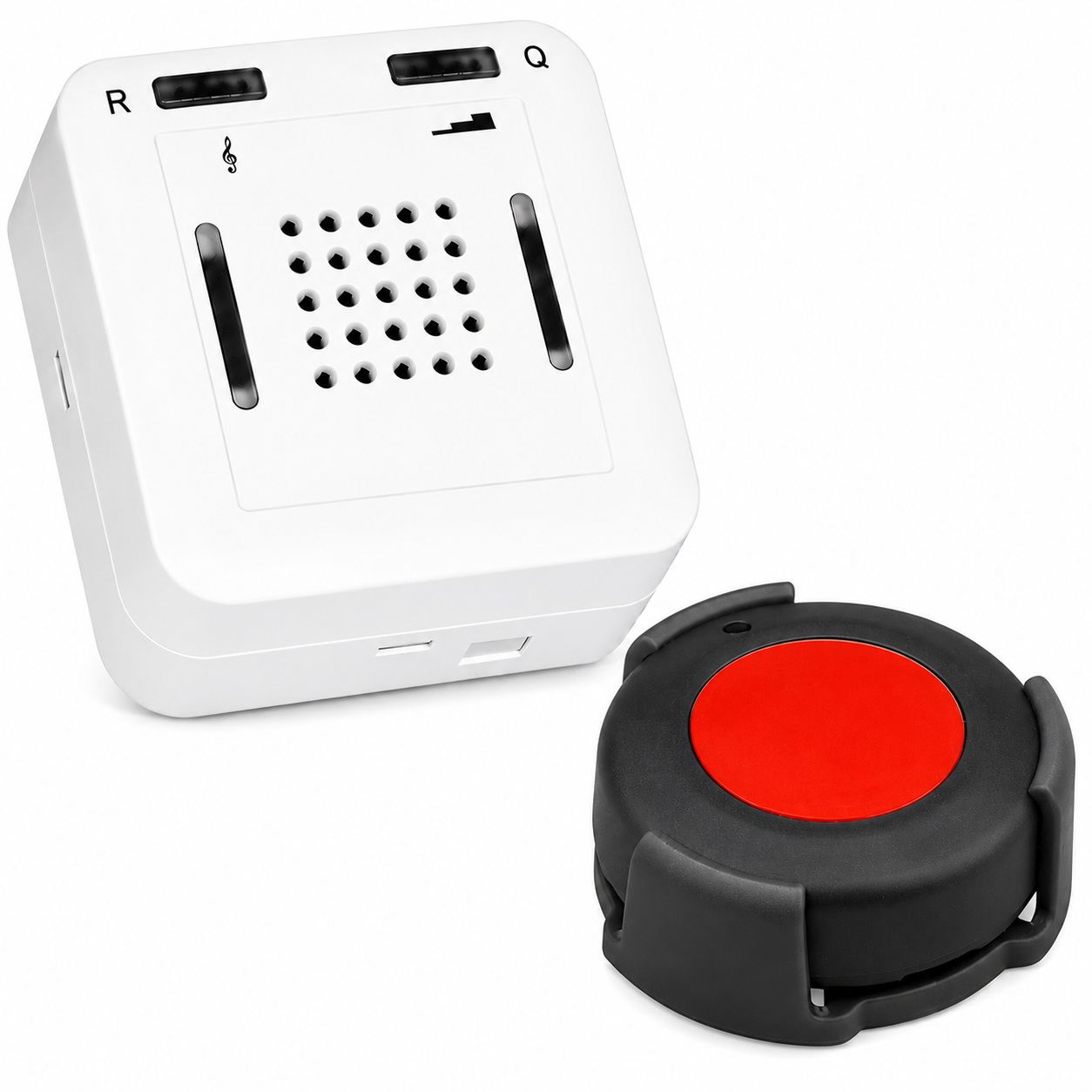ELDAT Hausnotruf-Set RS16 mit Tastsender und Quittierung
