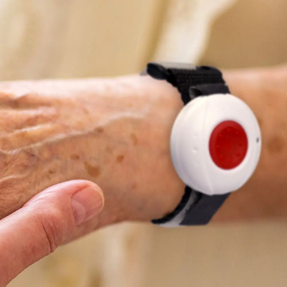 HELPLINE Armbandsender Trageweise