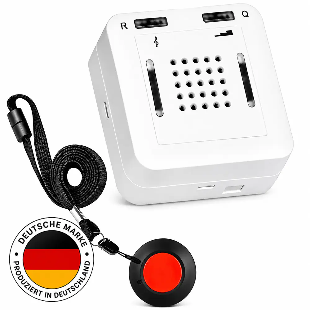 ELDAT Hausnotruf-Set RS16 mit Halsbandsender und Quittierung