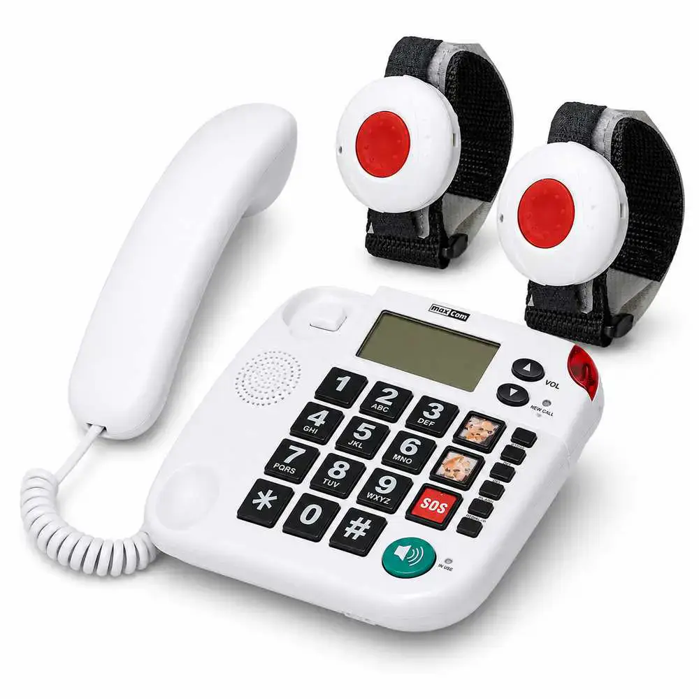 maxcom-kxt-sos-481-seniorentelefon-set-inkl-2-armbandsender