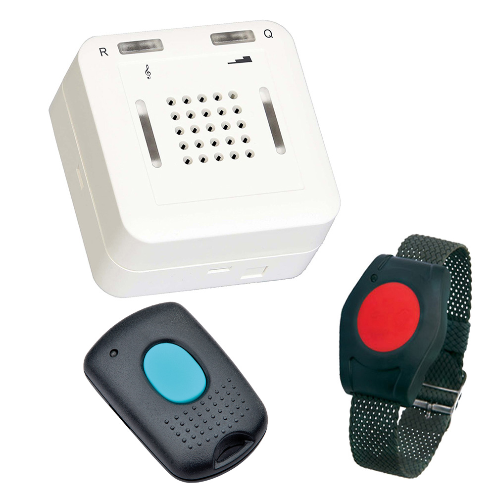 ELDAT RS16: Hausnotruf mit Armbandsender mit Quittierungssender 