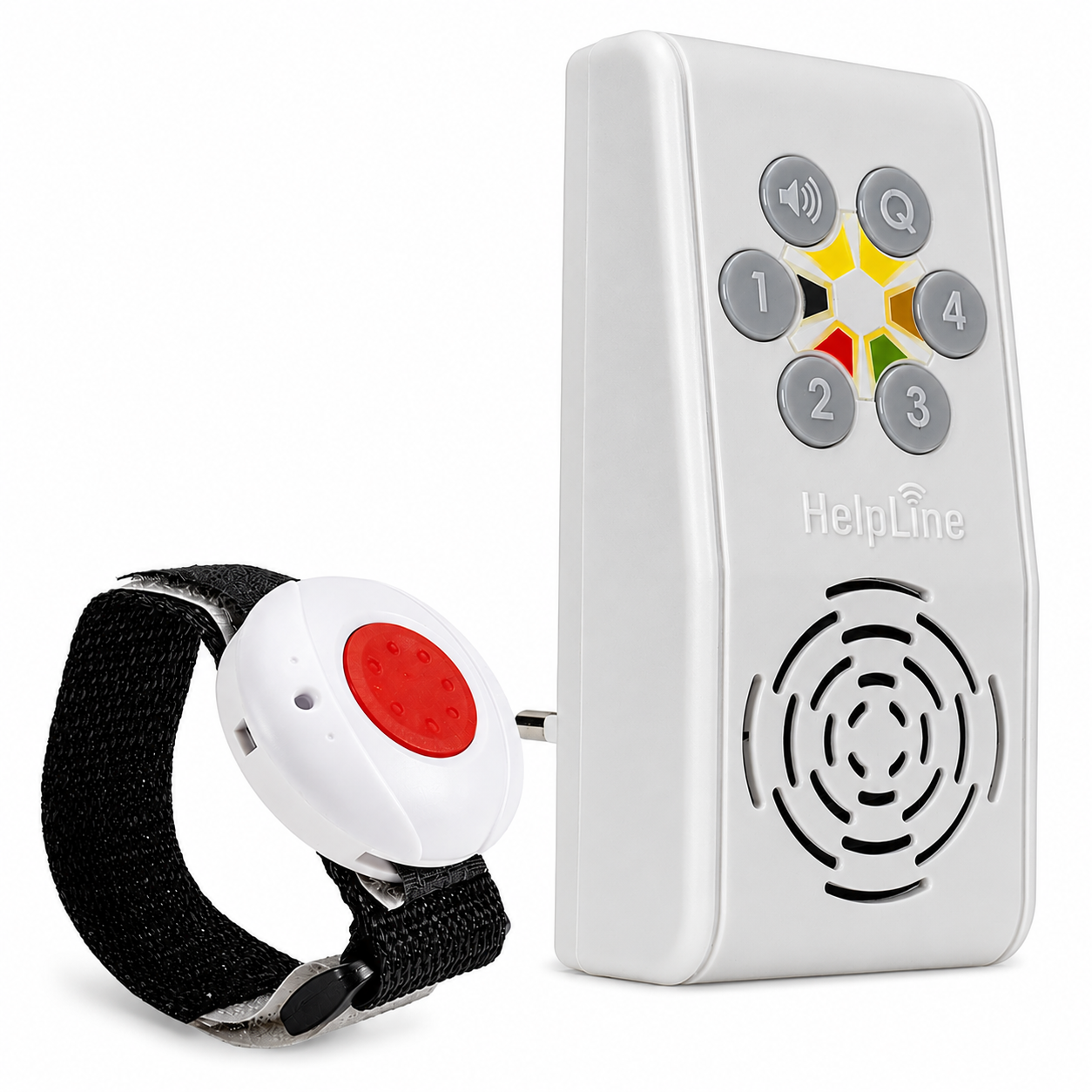 HelpLine Hausnotruf-Set mit Armbandsender