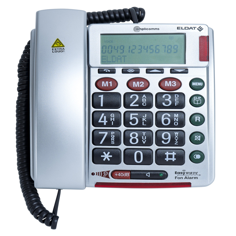 ELDAT Easywave Fon Alarm APF02 mit Notruf-Armband