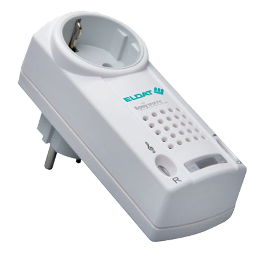 ELDAT Easywave Steckdosen-Rufmelder mit Quittierungsfunktion